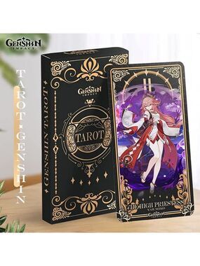 Genshin Impact tarot oracle card deck